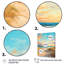 «Beach Tranquility Ocean In Spring», reproduction sur toile-397700326-397700336