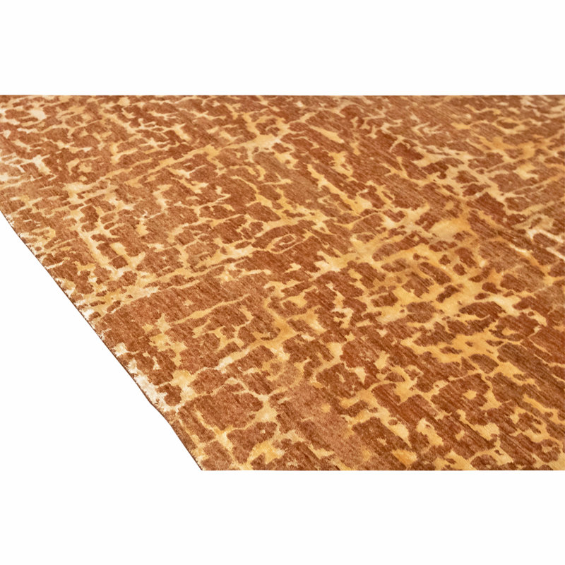 Tapis rectangulaire noué à la main