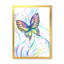 Iridiscent Butterfly - peinture sur toile-59536766-59536765