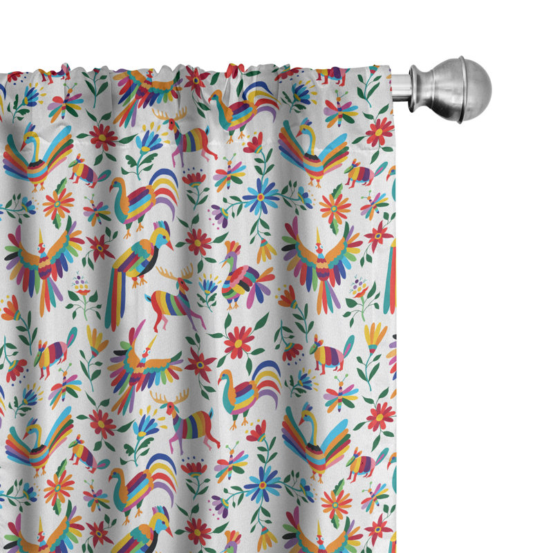 Semi-Sheer Rod Pocket Sliding Panel, 28" x 84"