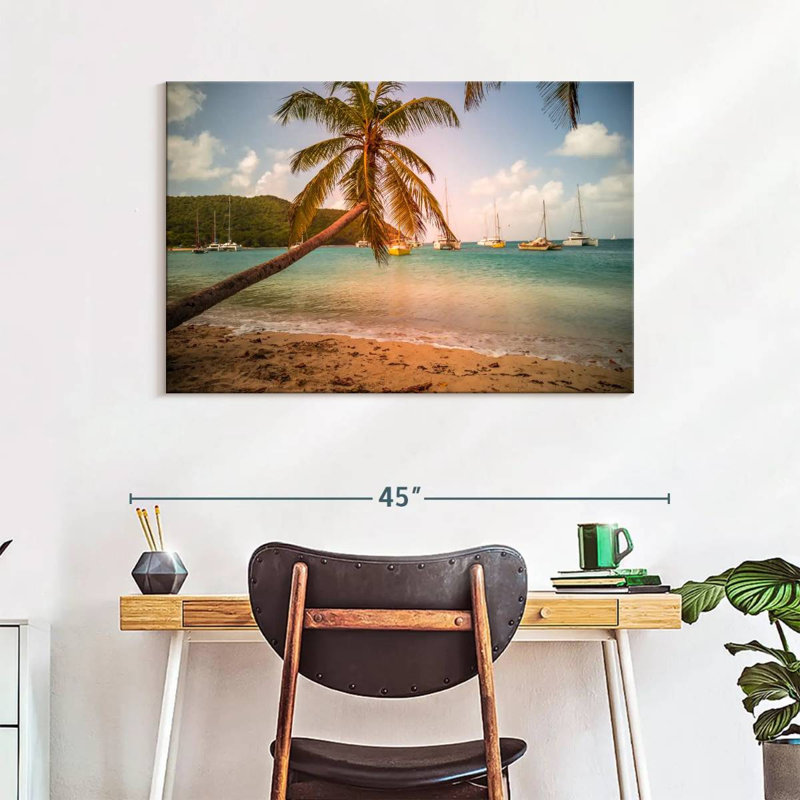 Gillard Tobago Cays Beach Palm