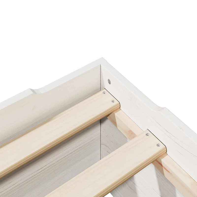 Solid Wood Bed, Single (3')