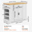 Chariot de service avec tiroir et tablettes Kitchen Island