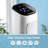 36" Tower Fan White ABS Plastic Remote Control Oscillating Timer