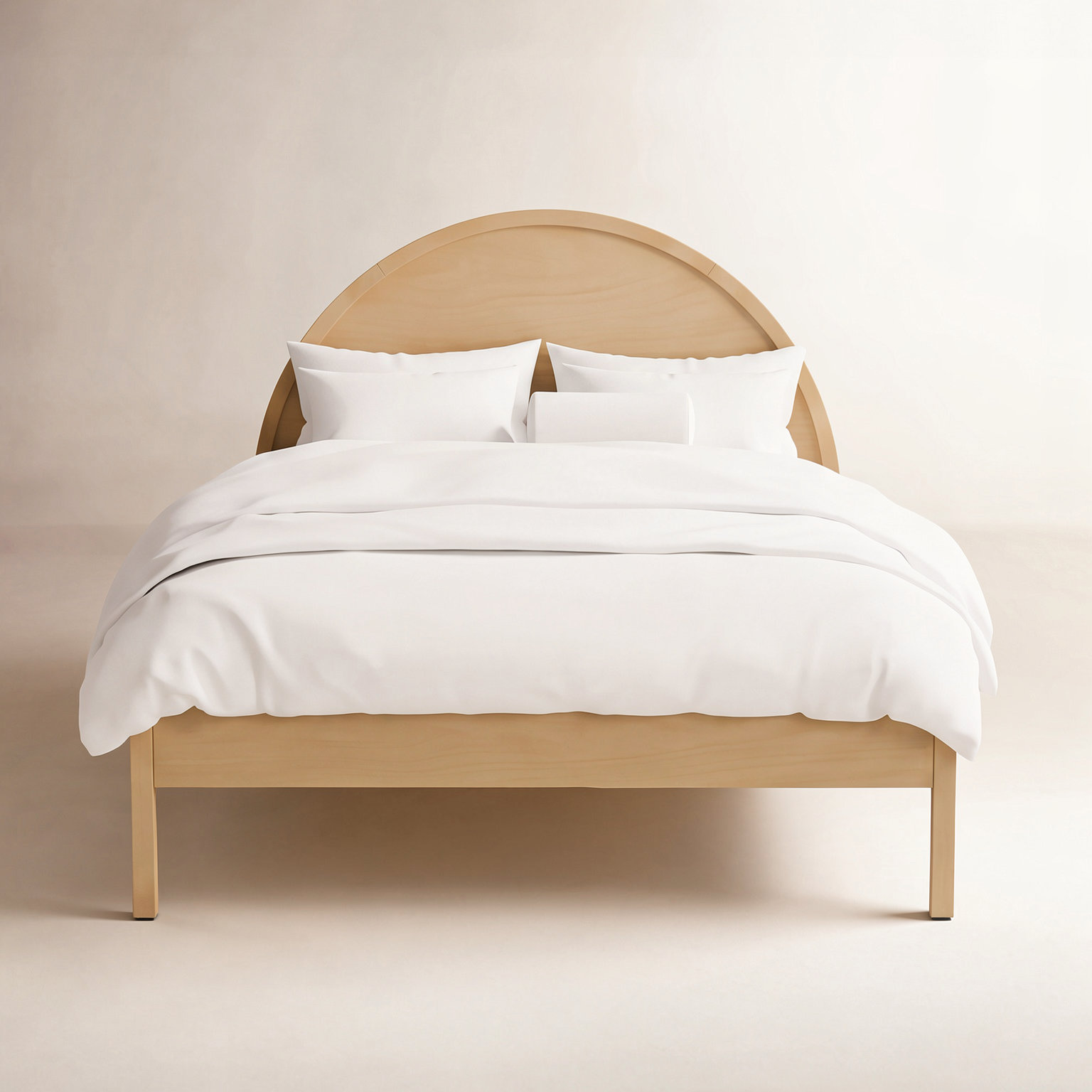 Bondi Platform Bed, Honey, Full