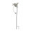 Luster Metal Animated Rocker Stake Balanced Garden Decorative Stake - Cow