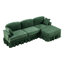 Canapé modulaire en chenille 103 pouces