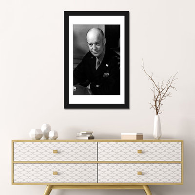" Dwight D. Eisenhower Portrait " by Unknown Artist