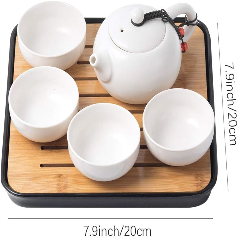 Latitude Run® Jordae 4oz. Teapot Set
