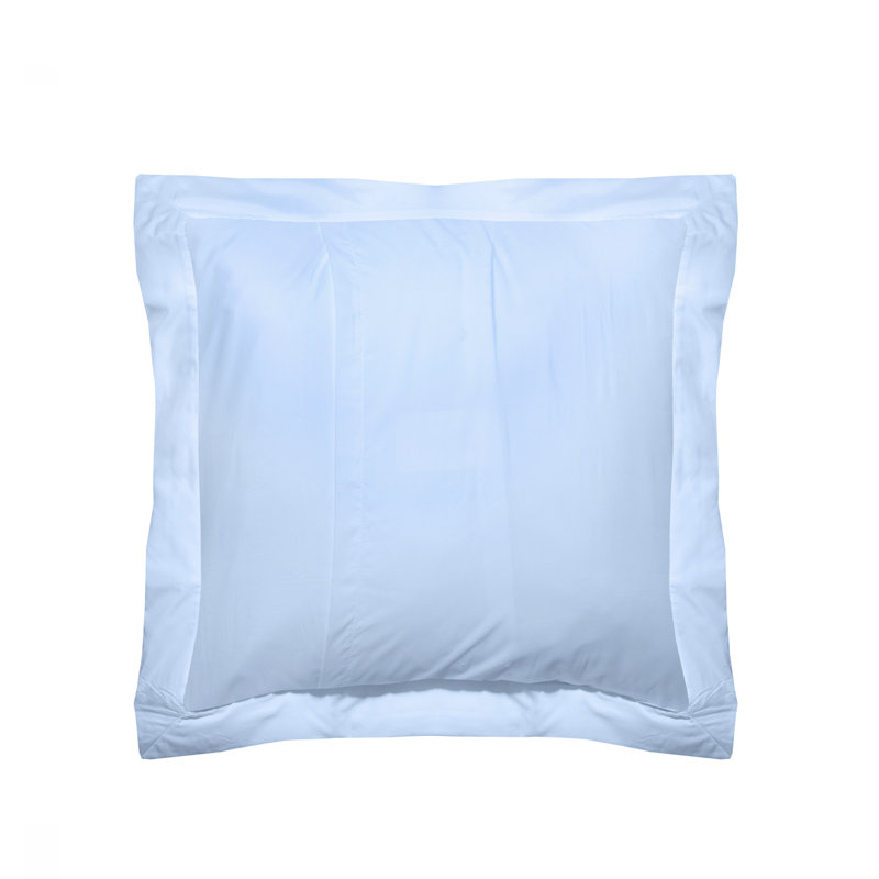  Taie décorative matelassée Grid Euro (ensemble de 2), Argent