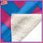 Couvertures bleues à chevrons-133503571