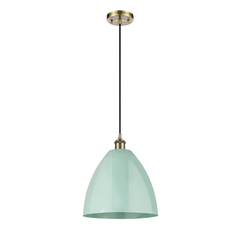 Luminaire suspendu conique à 1 lumière