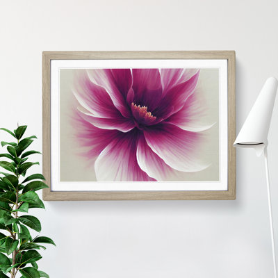 Striking Carnation Flower - Framed Print
