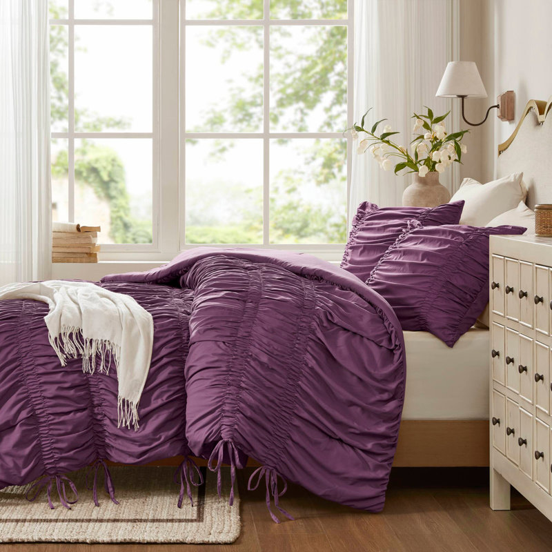 Ensemble d'édredon 2PCS, Mauve