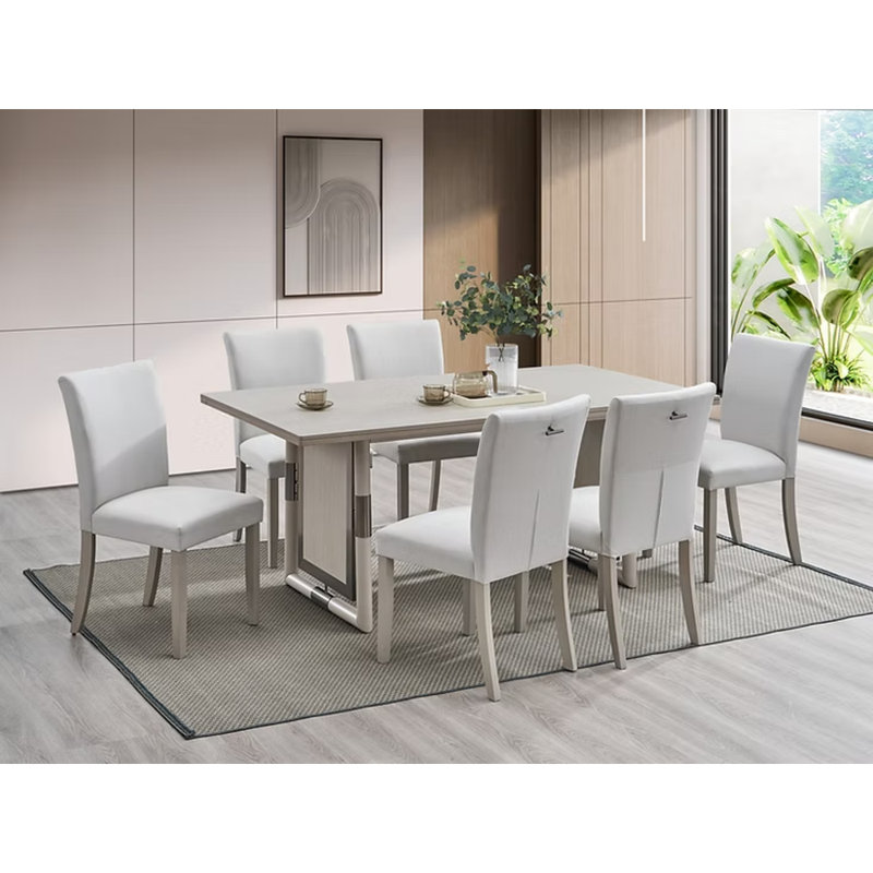 Urban Grey Dining Table & 6 Chairs