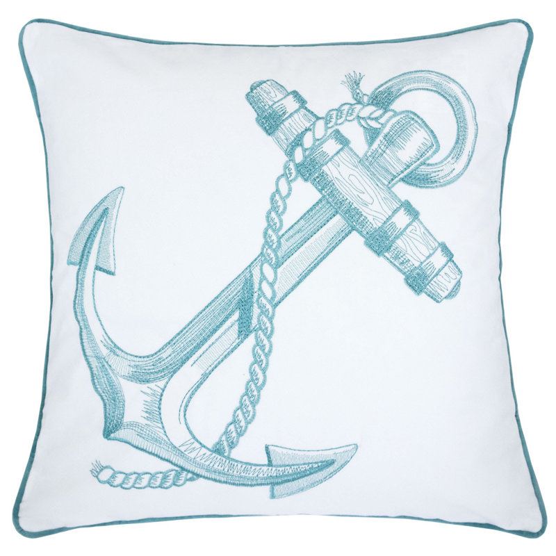Amriel Throw Pillow, Teal