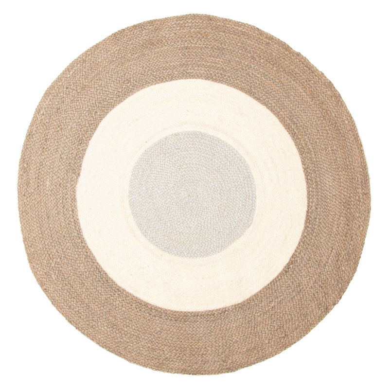 Tapis crème Palas Denizli 3 pi 11 po x 3 pi 11 po