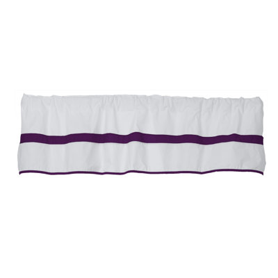 Massingill Cotton Blend Tailored Window Valance