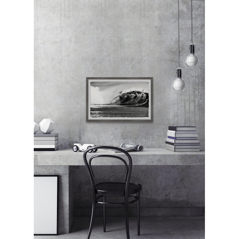 Paddle Out - Single Picture Frame Print, 20cm H x 30cm W 
