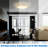 2 Pack 13 Inch Dimmable LED Ceiling Light Fixture, 24W 1500LM, 3000K/4000K/5000K Adjustable, Modern Super Bright Flush Mount Ceiling Light, for Bedroom, Kitchen, Bathroom, ETL Listed