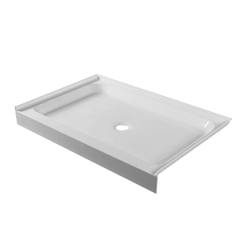 Base de douche simple l 42 po x P 32 po