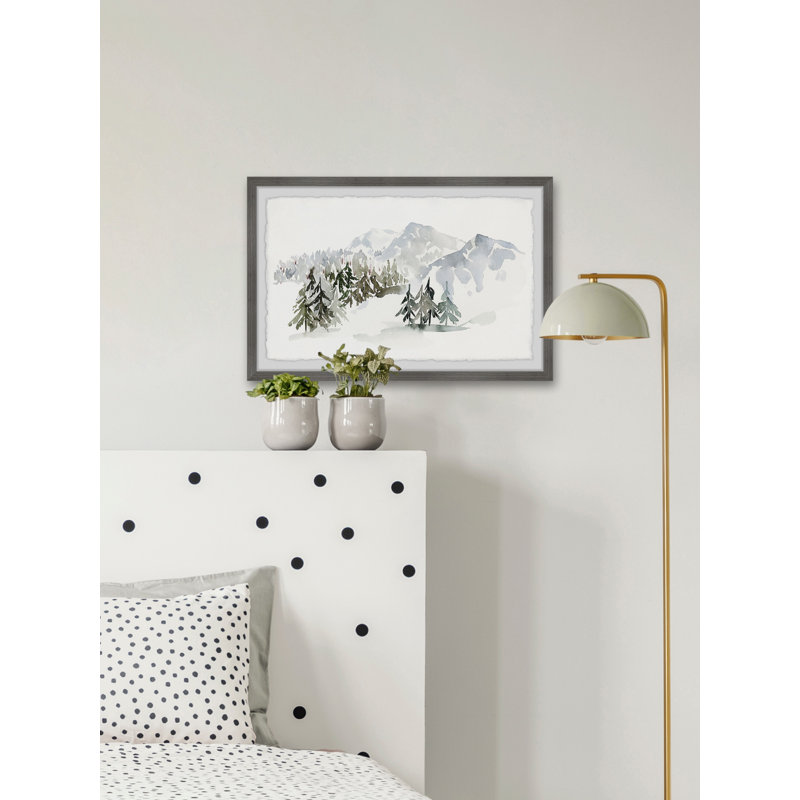 I Like The Winter Silence - Single Picture Frame Painting, 41cm H x 61cm W x 3.81cm D