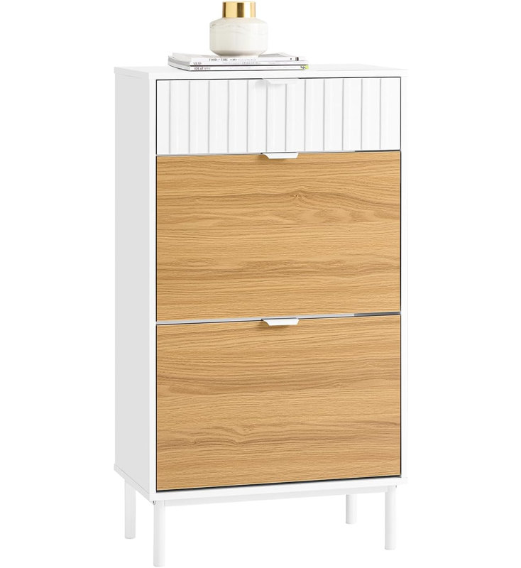 Mantua 8 Pair Shoe Storage Cabinet