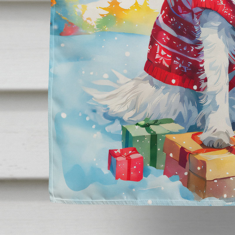 Double Sided Polyester Christmas, 40'' H x 28'' W