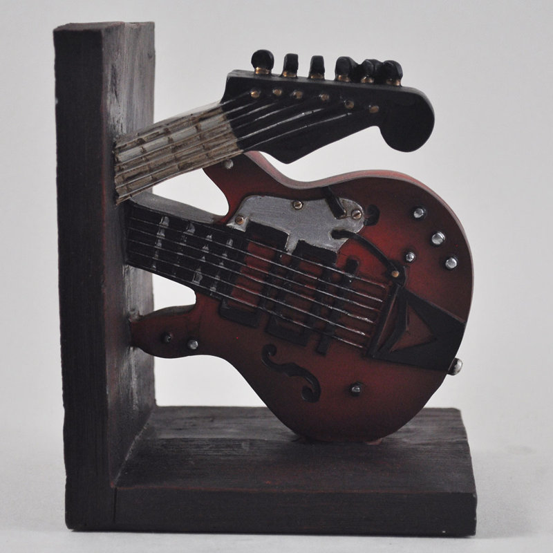 Electric Guitar Shelf Tidy Bookends