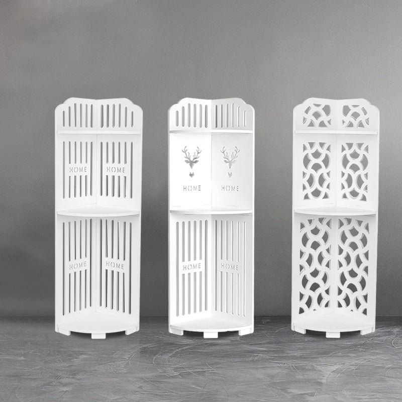 Val Plastic / Acrylic Freestanding Bathroom Shelves