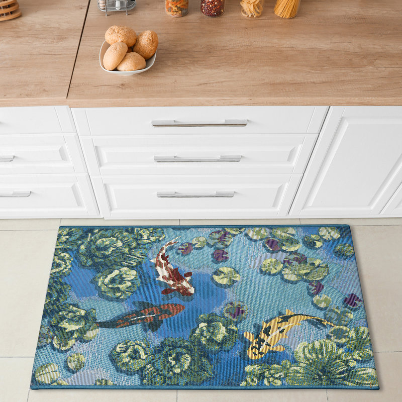 Tapis de cuisine Monchat, Rectangle 2 pi 5 po x 3 pi 11 po