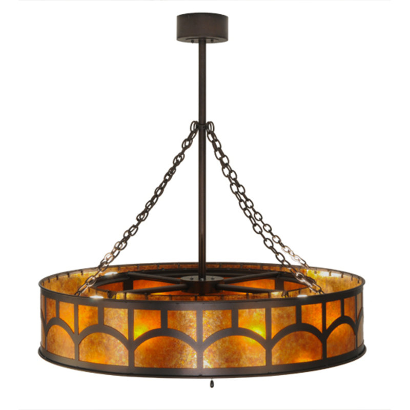 Mission Downrod Ceiling Fan