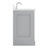 60.25'' Single Bathroom Vanity with Carrara Quartz Top-94668805-94668806