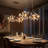Corbel 6 - Light Dimmable Sphere Chandelier