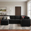 Canapé-lit modulaire coulissant avec repose-pieds Seybert-101956739