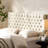 Modern Headboard For Queen Bed, With Diamond Detailing And Upholstered Finish Size In , A Elegant Appeal-140212163