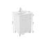 Armoire de salle de bain avec tablette réglable