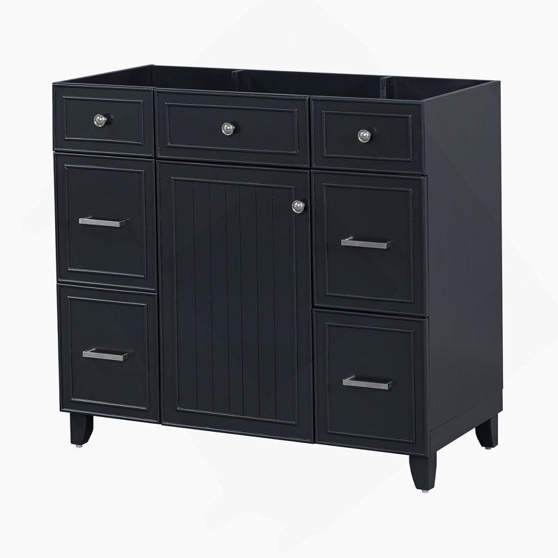 Meuble-lavabo 36 po - Noir (lavabo non inclus)