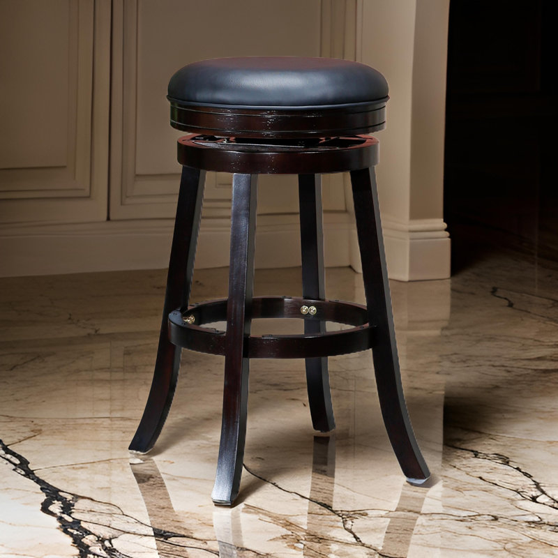 Tabouret Keisha, Tabouret de bar (siège d'une hauteur de 30 po), Gris, Beige