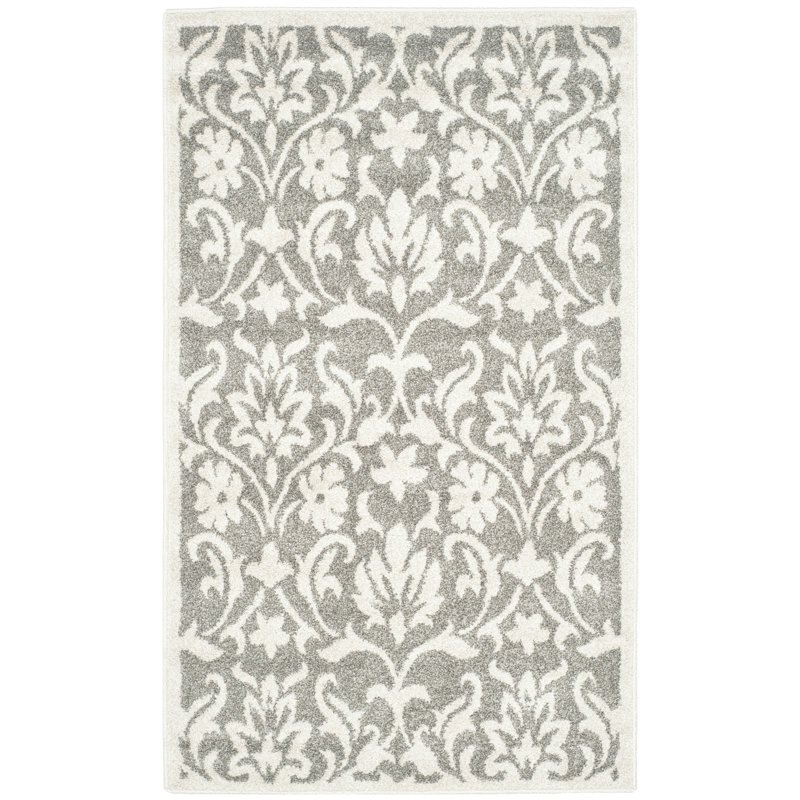 Tapis à motif floral Cirila, Rectangle 3 pi x 5 pi
