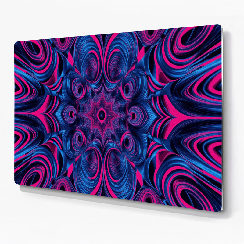Art mural bleu op Op 20
