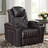Eldrida Faux Leather Recliner-1062833017