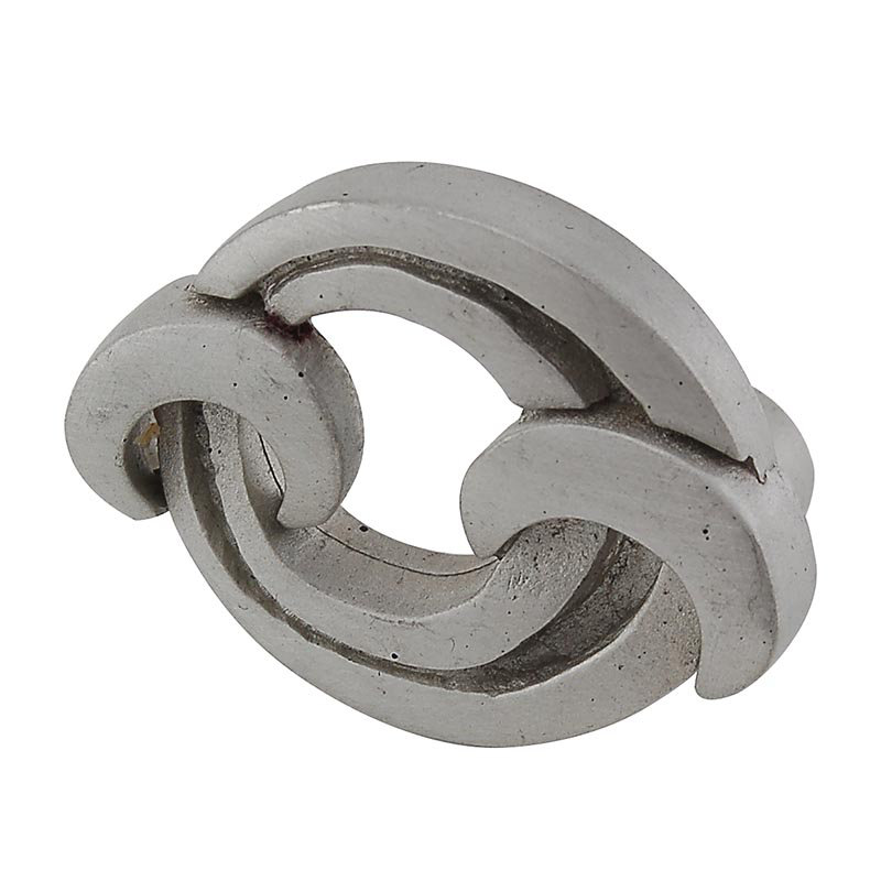 Ariosto Novelty Knob, Satin Nickel