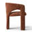 Modern Upholstered Vanity Stool with Arm-1674714425
