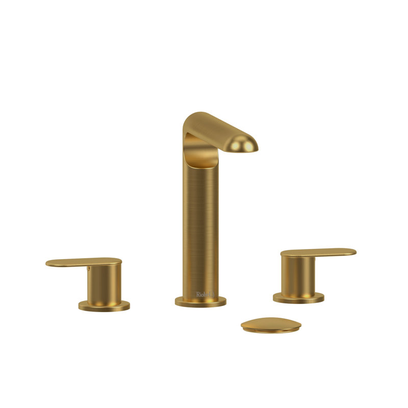 Ciclo™ Widespread Bathroom Faucet with Drain Assembly, Brushed Gold