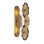 Lincoln 2-Light Wall Sconce in Distressed Gold and Bronze by Breegan Jane