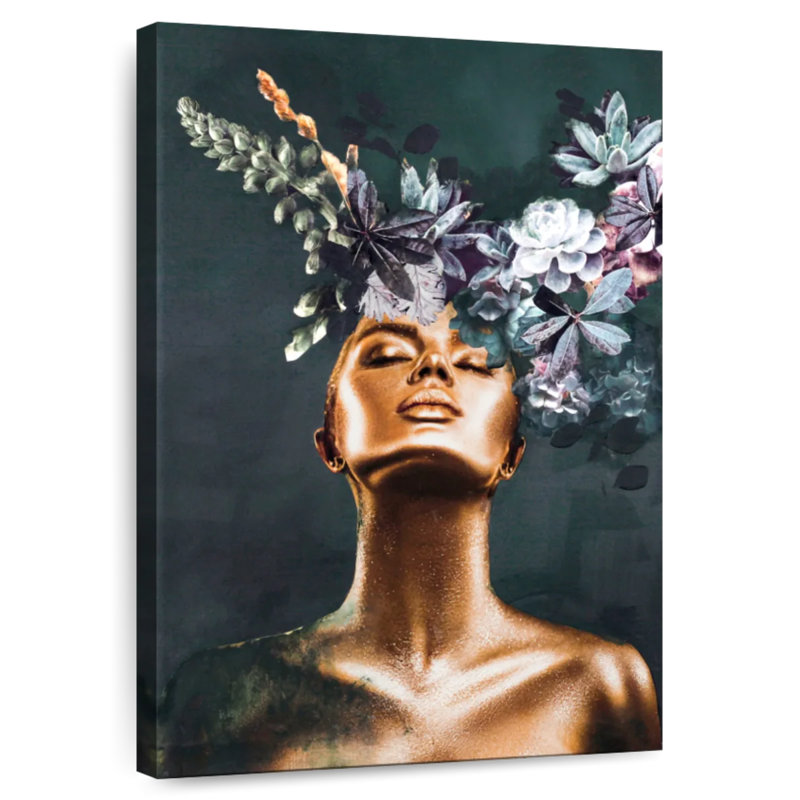 Leisha Gold Couture II, H 24 po x l 16 po