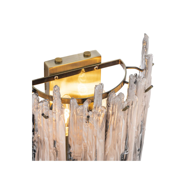 Saint Roch Iron Flush Mounted Sconce