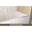 Single Sliding Shower Door For Bathroom Interiors, 56 - 60 "W X 60" H, 1/4 " 6 Mm  Clear Tempered Glass, Preventive Film Layer, Stainless Steel Square Tube Track, Brushed Nickel Large Handle,