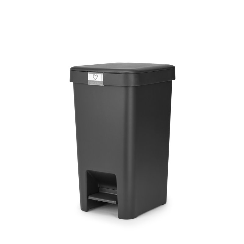 Poubelle Stepup 6,6 gallons (25L), Gris foncé